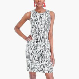 J. Crew L6933 Basketweave Black/White Oncilla Anim